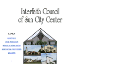 Desktop Screenshot of interfaithcouncilofsuncitycenter.com